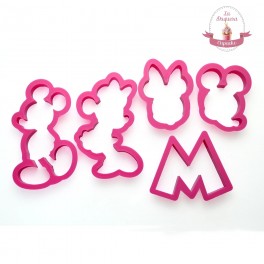 SET CORTADORES MINNIE &MICKEY SET CORTADORES MINNIE &MICKEY