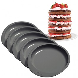 SET MOLDES TARTA ARCO IRIS 