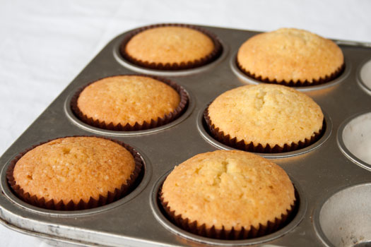 Receta Cupcakes Vainilla SIN GLUTEN